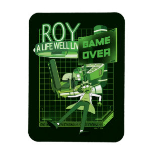 Imán RICK Y MORTY™   Roy Una Vida Bien Vivida