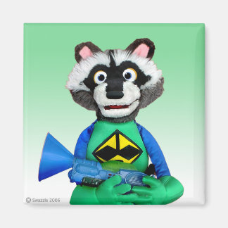 Imán Ricky Raccoon Magnet