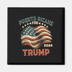 Imán Ricos Por Bandera De Estados Unidos De Trump 2024