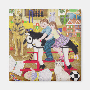 Imán Ride-a-Cock-Horse