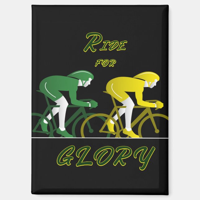 Imán Ride For Glory (Anverso)