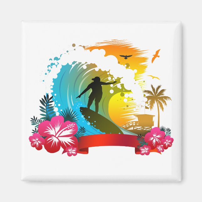 Imán Ride The Tide (Frente)