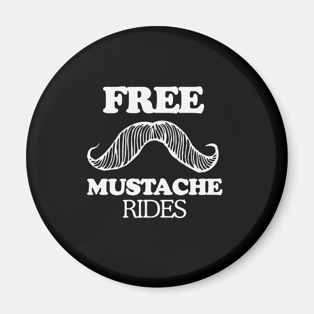 IMÁN RIDES MUSTACHE GRATUITAS (Frente)