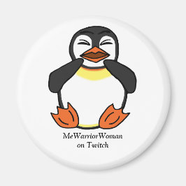 Imán Ríe a pingüino, meWarriorWoman en Twitch