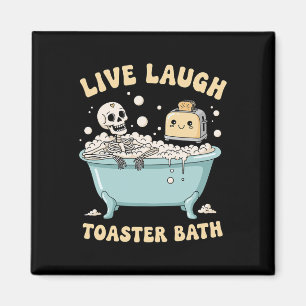 Imán Ríe En Vivo Toaster The Funny Skeleton Meme Dark H