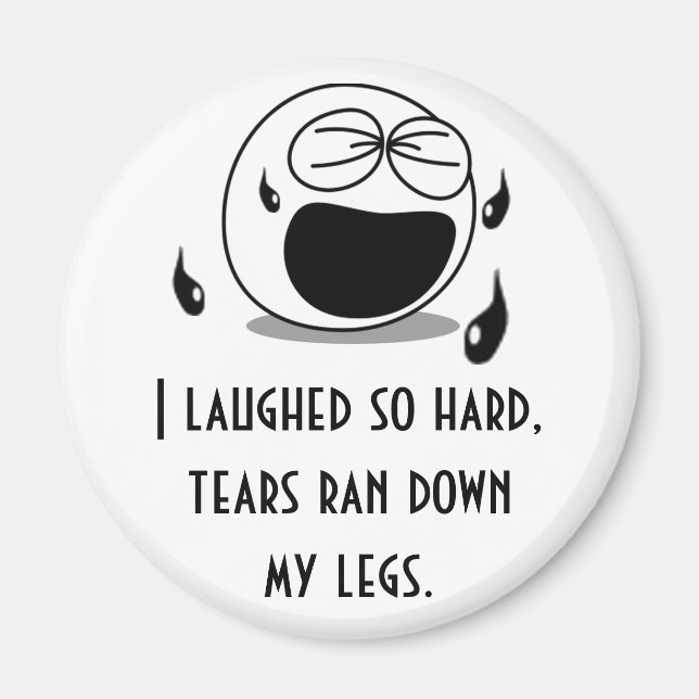 Imán Ríe tan duro (Frente)