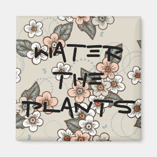 Imán Riegue el recordatorio de las plantas