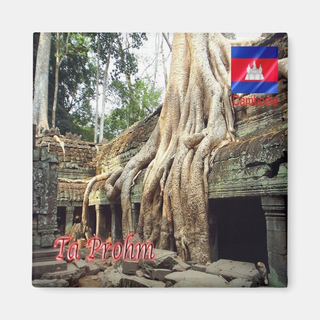 Imán Rif. KH Cambodia, Ta Prohm, (Frente)