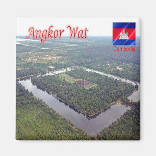 Imán Rif. KH Camboya, Angkor Wat, vista aérea