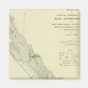 Imán Rift San Andreas cerca del Fuerte Ross