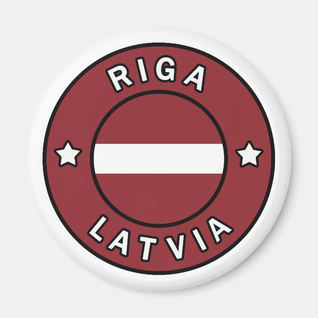 Imán Riga Latvia (Frente)