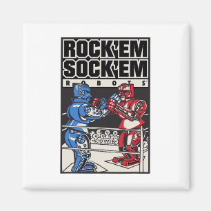 Imán Ring de boxeo de Rock em Sock em Robots