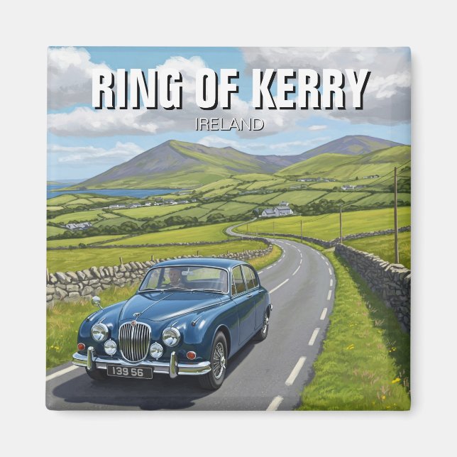 Imán Ring of Kerry Ireland Travel (Frente)