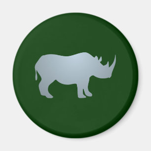 Imán Rinoceronte rhino rhinoceros