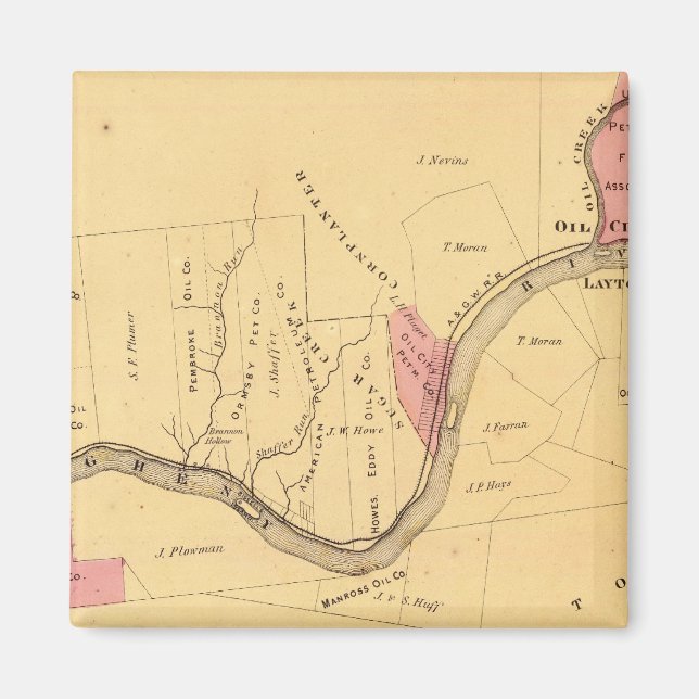 Imán Río Allegheny, PA (Frente)