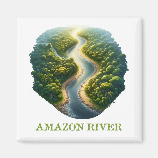 Imán Río Amazon (Frente)