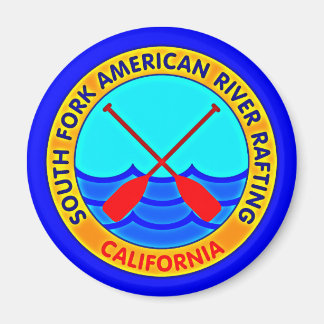 Imán Río americano South Fork Rafting California