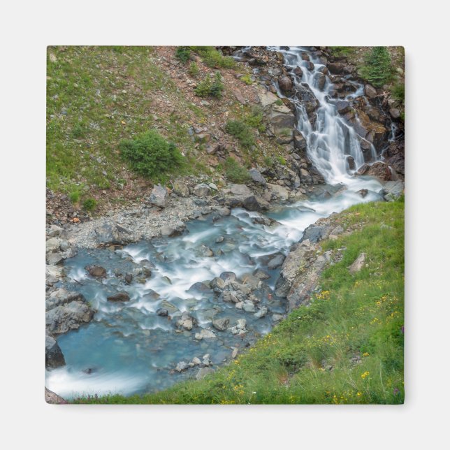 Imán Río Animas En Las Montañas (Frente)
