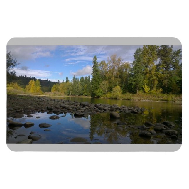 Imán Río Clackamas, Oregón (Horizontal)