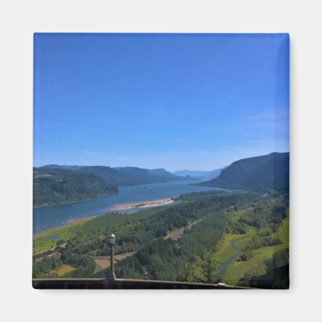 Imán Río Columbia, Oregón (Frente)