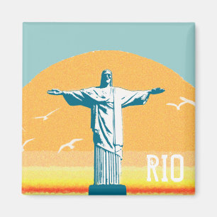Imán Río - Corcovado - Jesucristo el Redentor