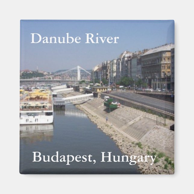 Imán Río Danubio, Budapest, Hungría (Frente)