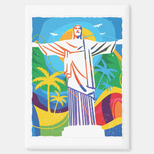 Imán Río de Janeiro Cristo Redentor Jesús