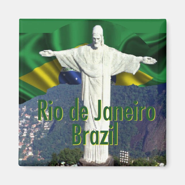 Imán Río de Janeiro Magnet Brasil (Frente)
