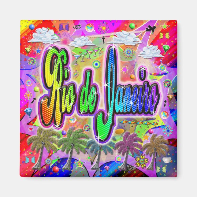 Imán Rio de Janeiro Vista Express (Frente)