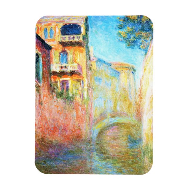 Imán Rio della Salute Claude Monet (Vertical)