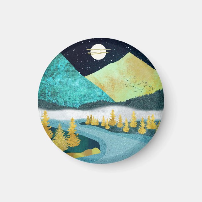 Imán Río Dorado (Frente)