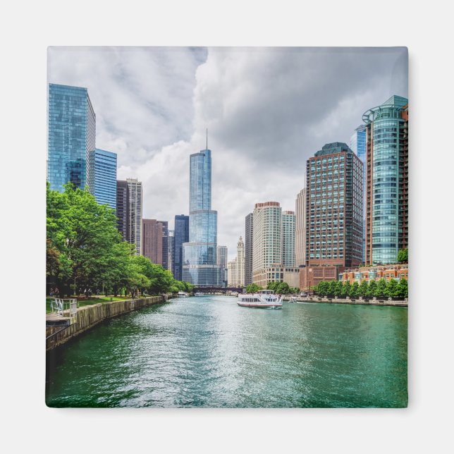 Imán Río Down Chicago (Frente)