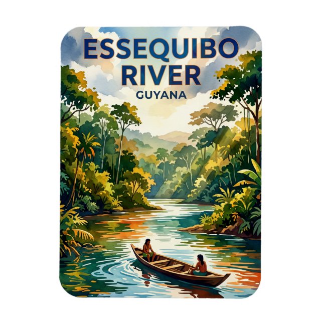 Imán Río Essequibo Guyana (Vertical)