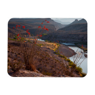 Imán Río Grande atravesando el desierto de Chihuahuan