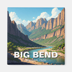 Imán Rio Grande en el Parque Nacional Big Bend