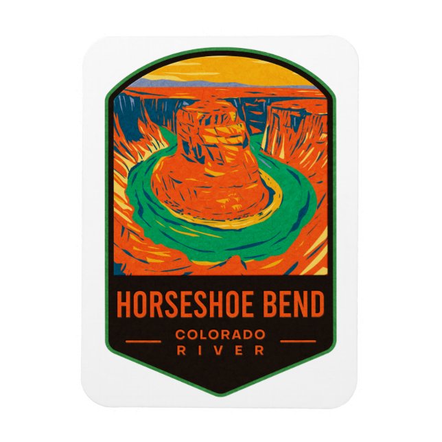 Imán Río Horseshoe (Vertical)