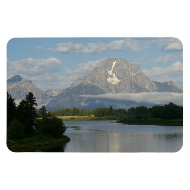 Imán Río Jackson Hole en el Parque Nacional de Grand Te (Horizontal)