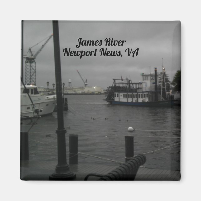 Imán Río James (Frente)