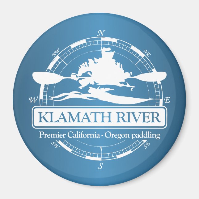 Imán Río Klamath (KC2) (Frente)