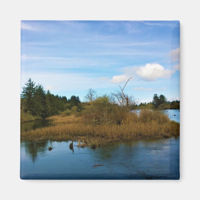 Imán Río Lewis y Clark, Oregón (Frente)