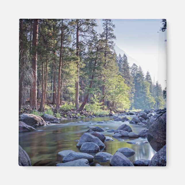 Imán Río Merced | Parque nacional Yosemite en Sunrise (Frente)
