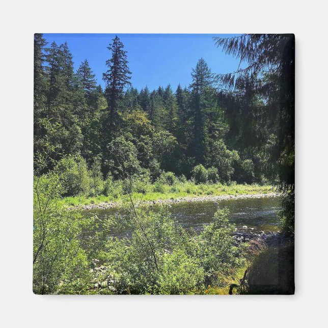 Imán Río Molalla, OR (Frente)