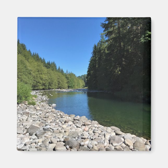 Imán Río Molalla, Oregón (Frente)