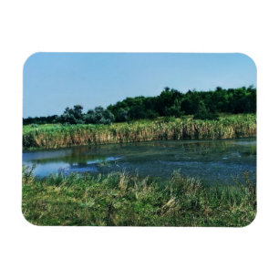 Imán Río Molochnaya cerca de Melitopol. South Ukraine P
