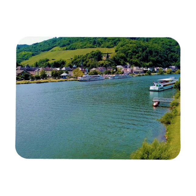 Imán Río Mosela Alemania (Horizontal)