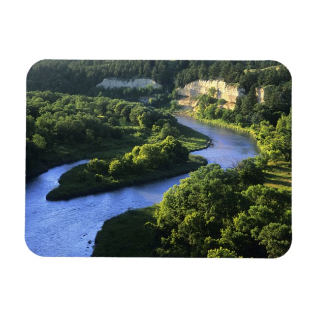 Imán Río Niobrara cerca de Valentine Nebraska (Horizontal)