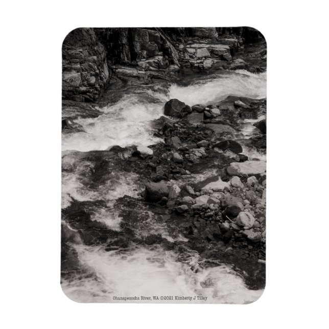 Imán Río Ohanapecoshs, WA (Vertical)