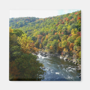 Imán Río Ohiopyle en otoño II en Pensilvania