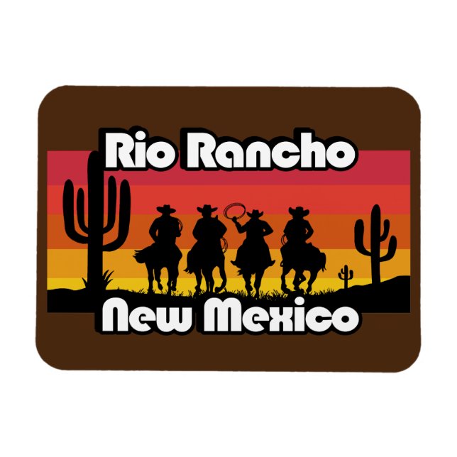Imán Río Rancho Nuevo México (Horizontal)