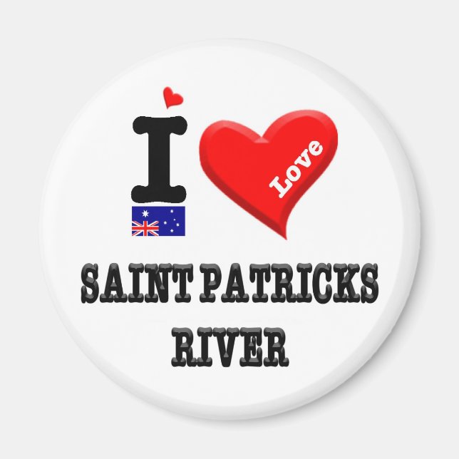 Imán RÍO SAINT PATRICKS - Amo (Frente)